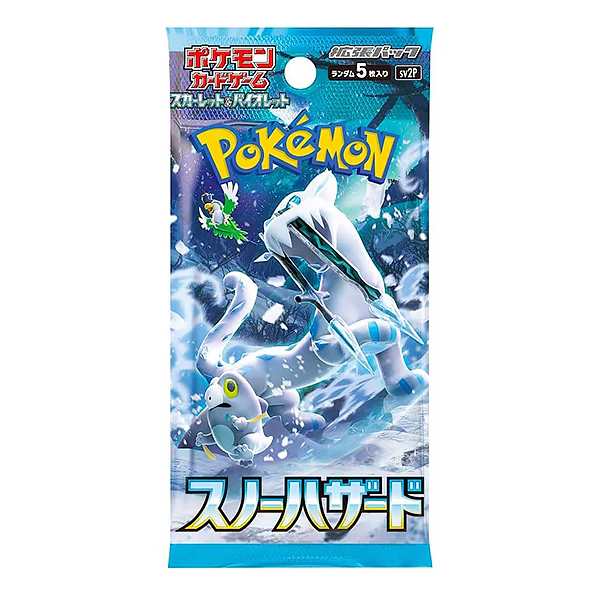 Carte Pokémon - Booster Snow Hazard (Série SV2P Version Japonaise)