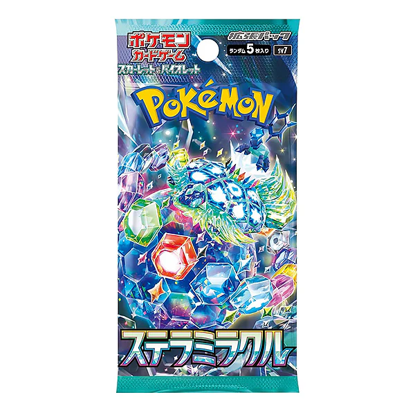 Carte Pokémon - Booster Stellar Miracle (Série SV7 Version Japonaise)