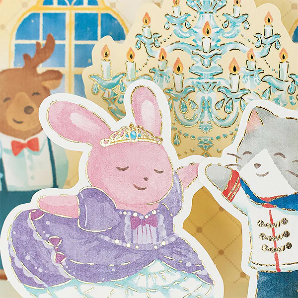 Carte Pop Up Birthday - Princess - Image 5