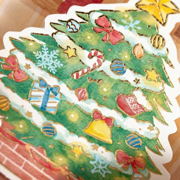 Carte Pop Up Cat & Dog - Merry Christmas - Image 3