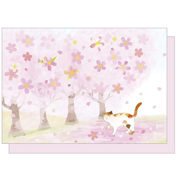 Carte Pop Up - Chat Pique-nique