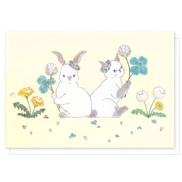 Carte Pop Up Chat Tokoro Komugi - Dandelion - Image 2