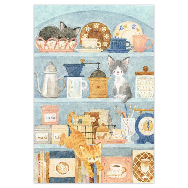 Carte Postale Cat Café - Image 2
