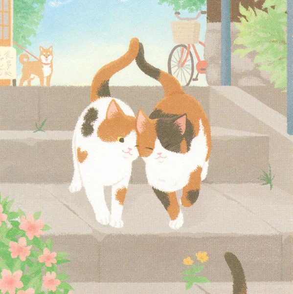 Carte Postale Chat Nyan - Shitamachi - Image 2
