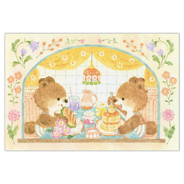 Carte Postale Kuma Café - Image 2
