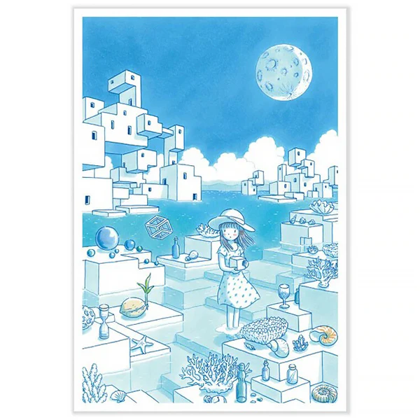 Carte Postale Memory of Light Blue, Summer - Image 2