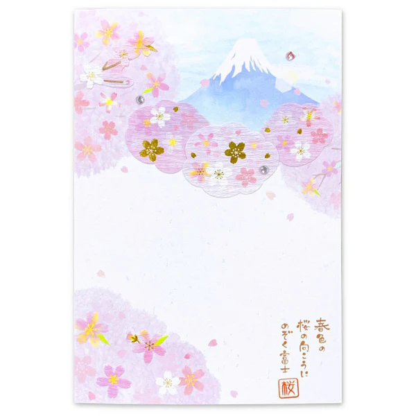 Carte Postale Sakura Mont-Fuji - Image 2