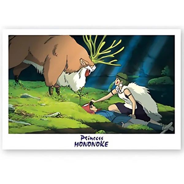 Carte Postale Princesse Mononoké - Studio Ghibli