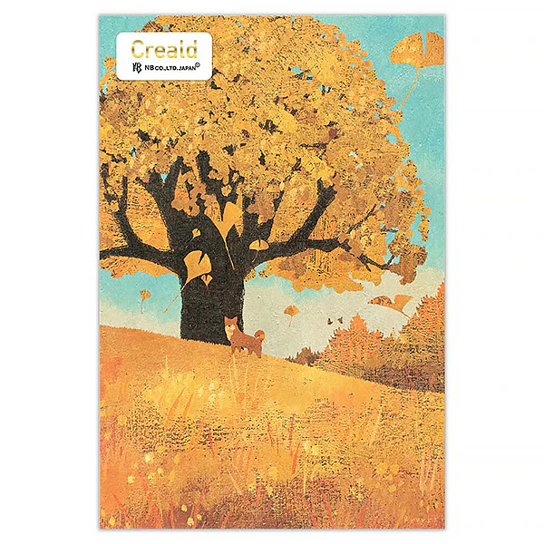Carte Postale Shiba Inu Gingko
