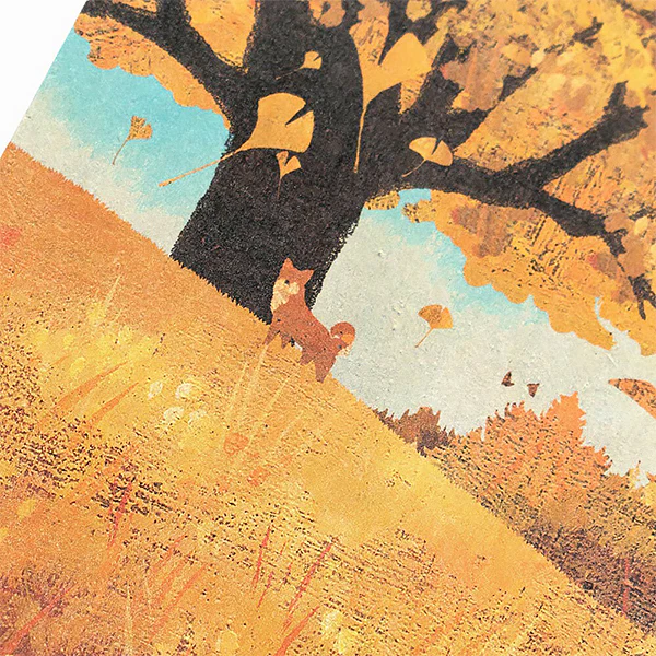 Carte Postale Shiba Inu Gingko - Image 2