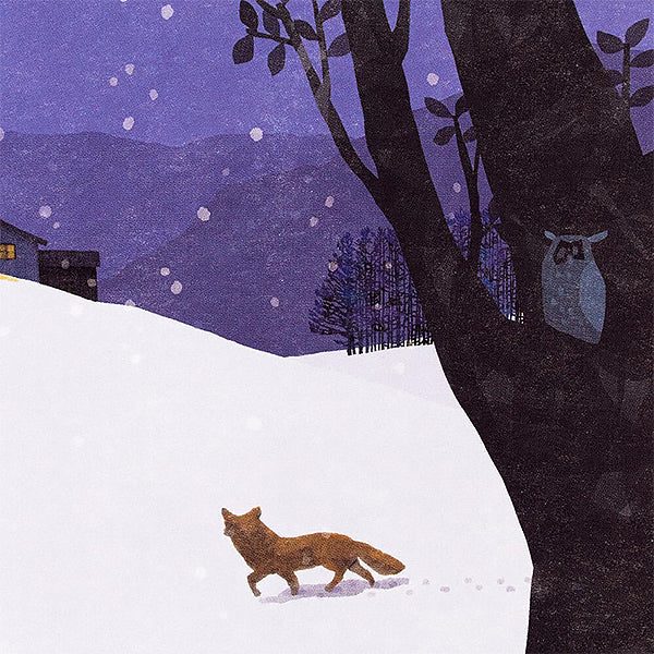 Carte Postale Winter Night - Image 2
