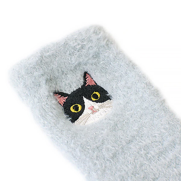 Chaussette D'Intérieur Mikki - Chat Hachiware - Image 3