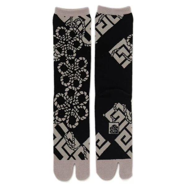 Chaussette Tabi - Black Horse (L)