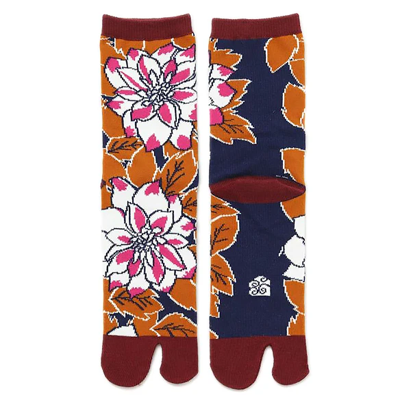 Chaussette Tabi - Chika Orange (M)