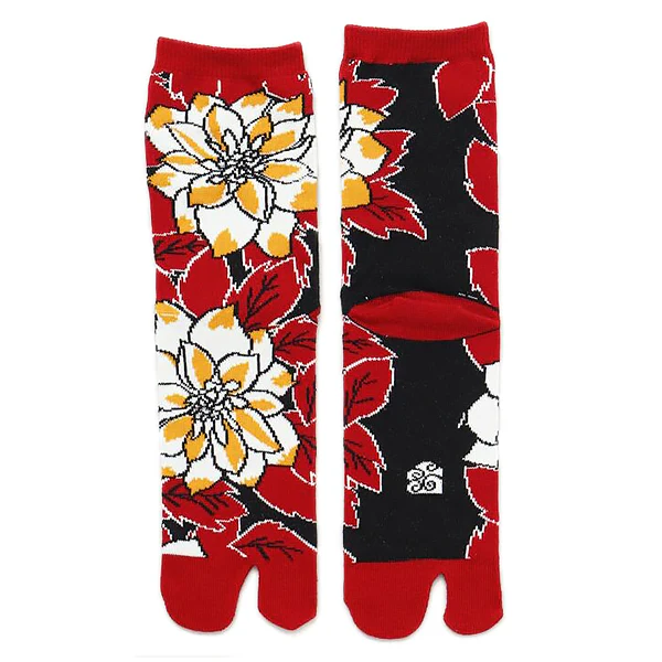 Chaussette Tabi - Chika Rouge (M)