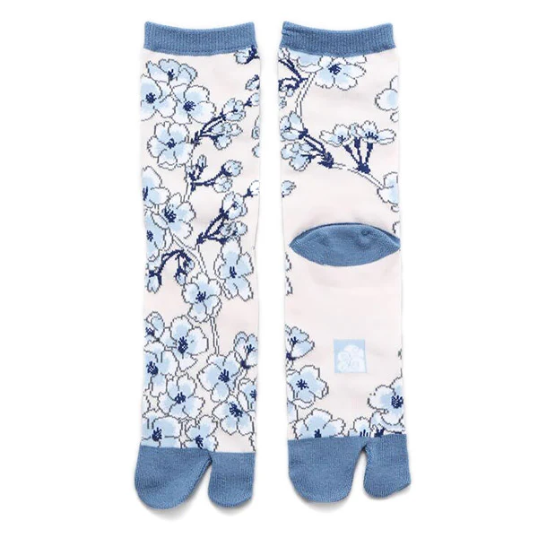 Chaussette Tabi - Hanako Bleu (M)