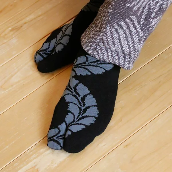 Chaussette Tabi - Hiro Noir (L)