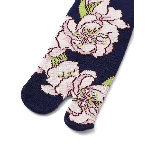 Chaussette Tabi - Pivoine (M) - Image 3