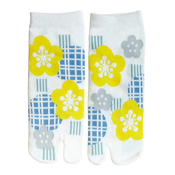 Chaussette Tabi - White Plum (M) - Image 2