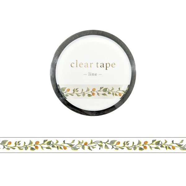 Clear Tape Botanical