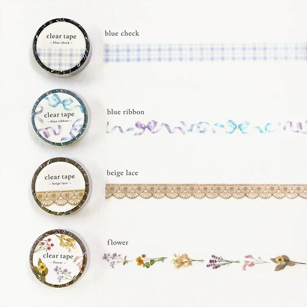 Clear Tape Flower - Image 2