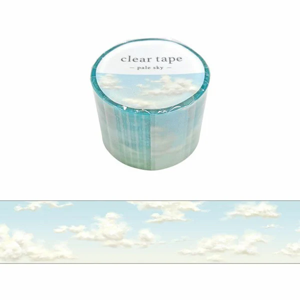 Clear Tape Landscape - Pale Sky