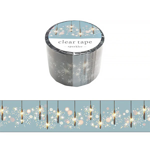 Masking Tape Clear Tape - Sparkler