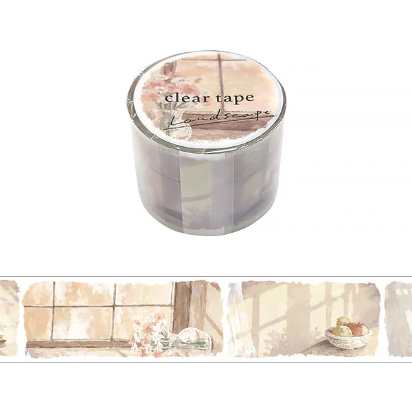 Clear Tape Landscape - Twilight