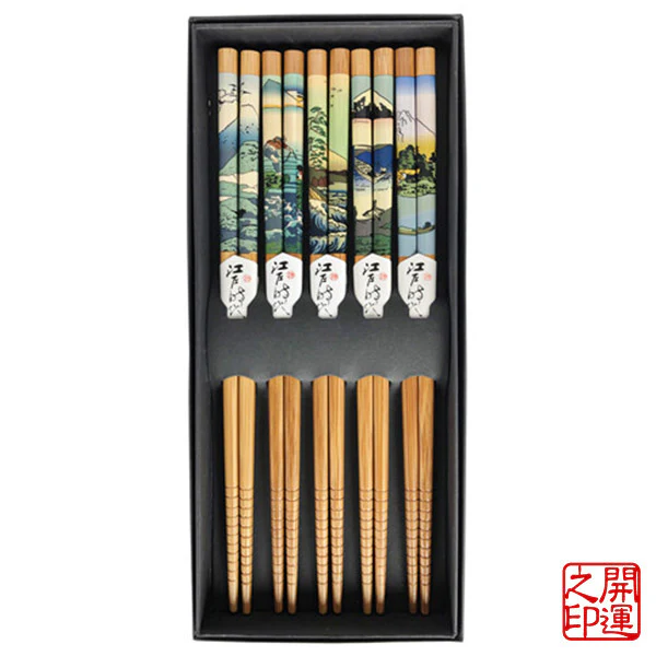 Coffret Baguettes - Les Cinq Vues du Mont Fuji