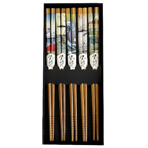 Coffret Baguettes - Mont Fuji Ukiyoe - Image 2