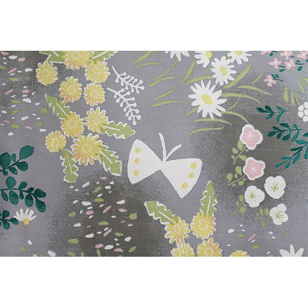 Tissu Japonais Minah - Gris, 50X50CM