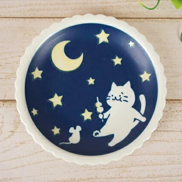 Coupelle Chat Good Night Moon - Cat & Biscuit, 14.1cm - Image 2