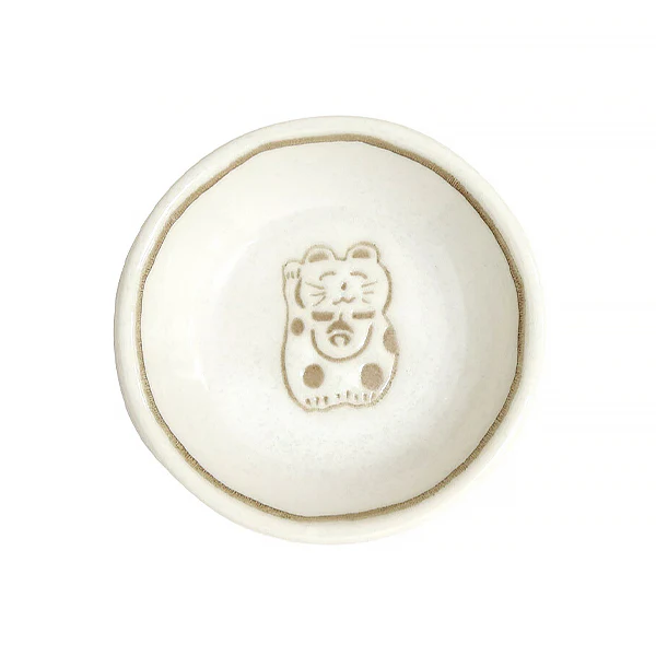 Coupelle Sauce Sachi - Chat Maneki Neko, 8cm - Image 2