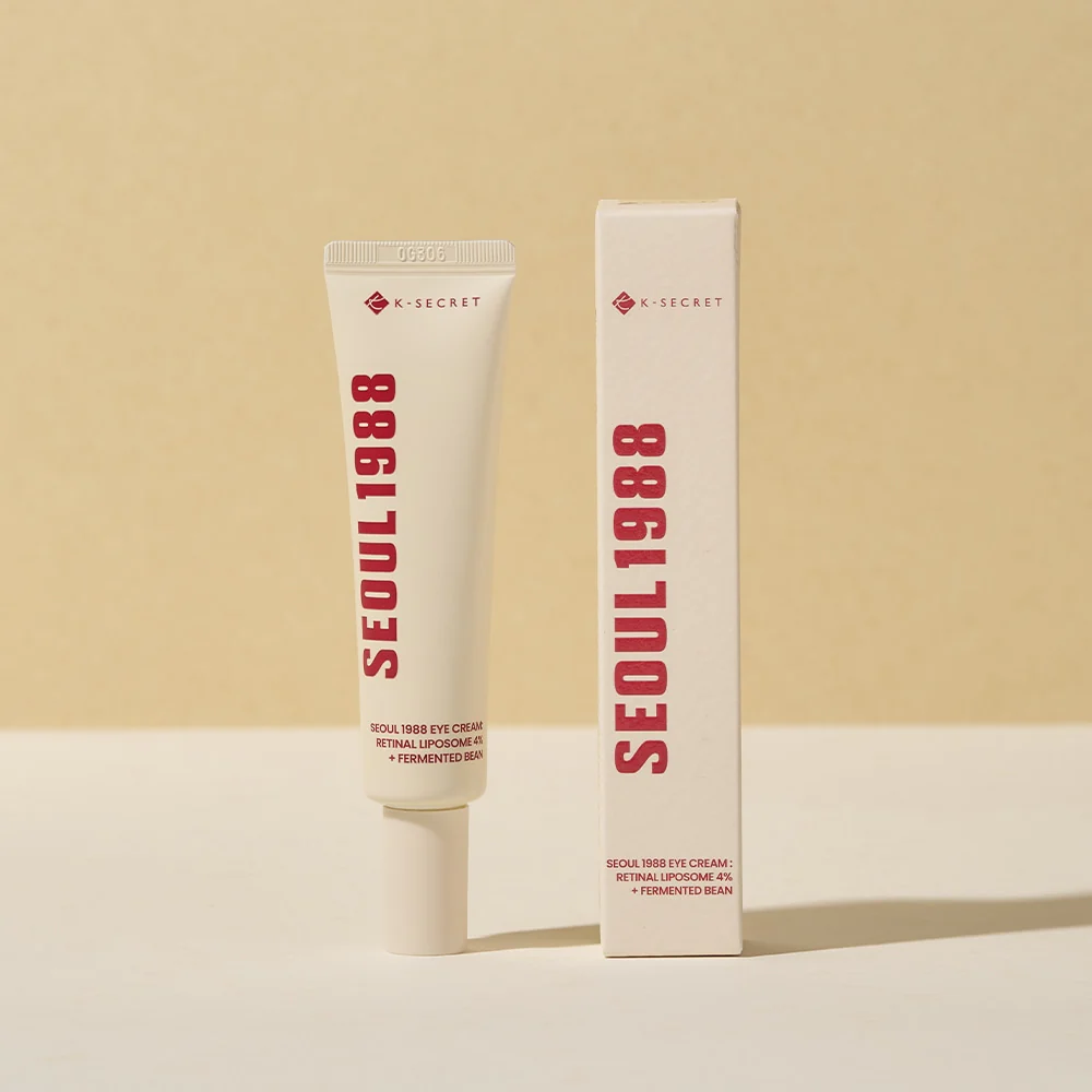 Crème Pour les Yeux Séoul 1988 Liposome Rétinien 4% + Fèves fermentées - Ksecret, 30ml