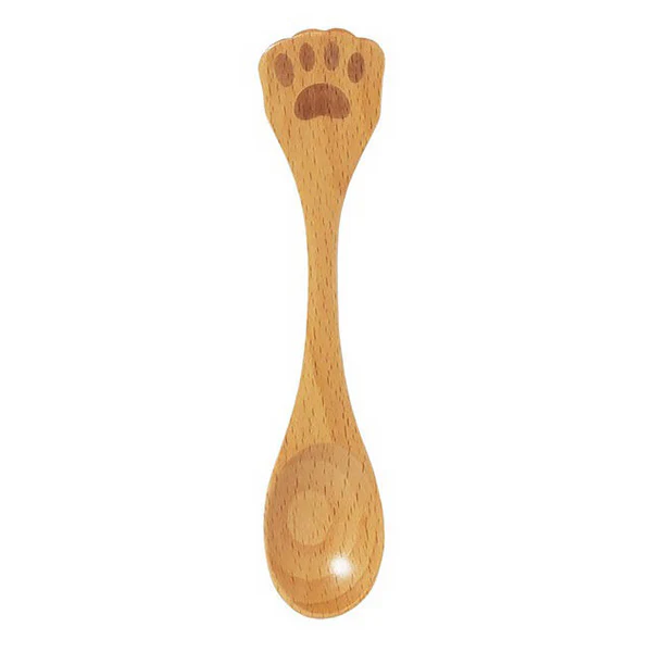 Cuillère Issa Patte de Chat - Bois Naturel