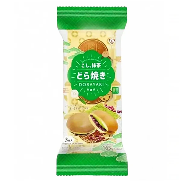 Dorayaki Azuki Matcha - Tokimeki, 165g
