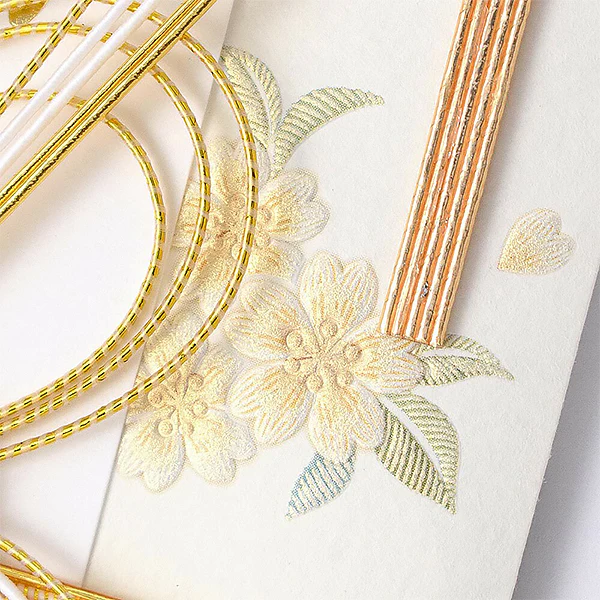 Enveloppe d'Etrennes Kotoburi - Itonohana, Gold - Image 4