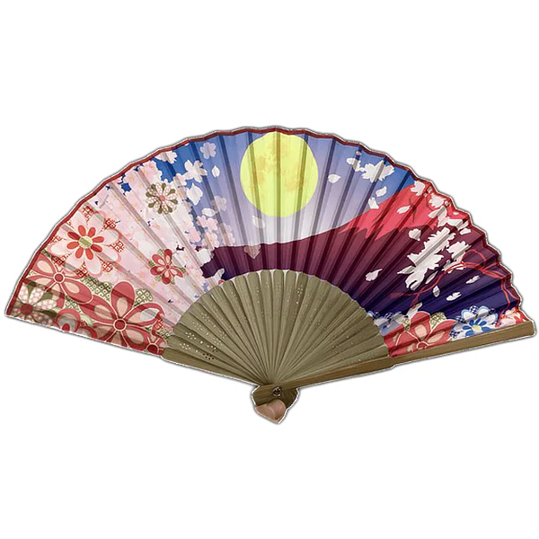 Eventail Honoka - Akafuji Night View