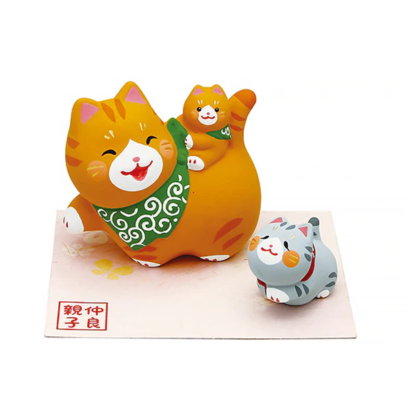 Figurine Chat Happy Family - Good Friends - Image 2