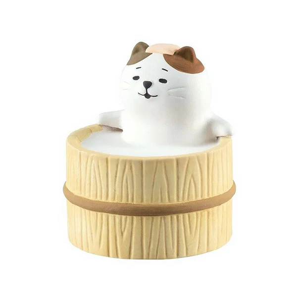 Figurine Chat Onsen Diffuseur Senteur - Image 2