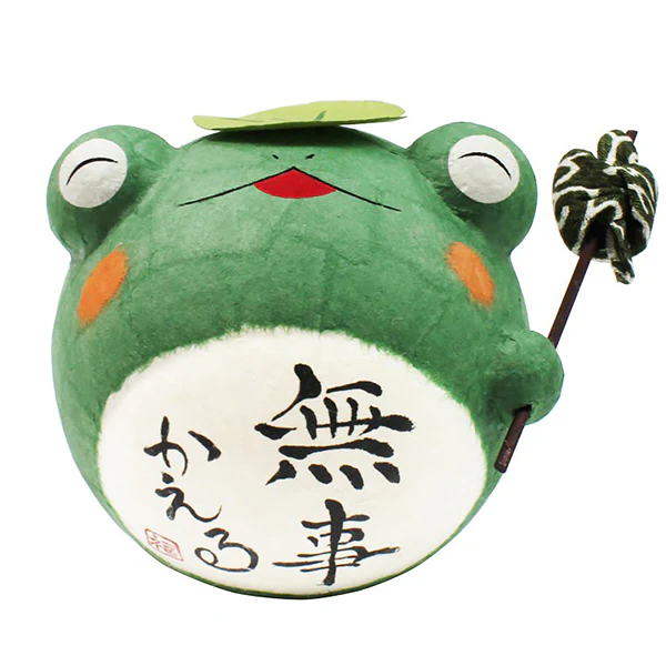 Figurine Grenouille Baluchon, XL