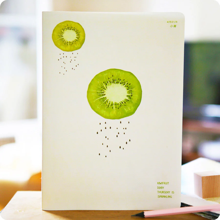 CAHIER FRUIT KIWI