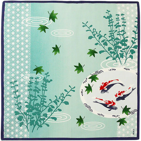 Furoshiki - Cool Goldfish, 50x50cm