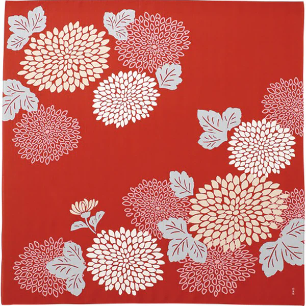 Furoshiki Kimono Flower, 90x90cm