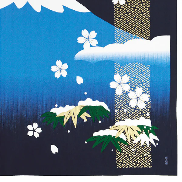 Furoshiki Kobu -Shiki Mont Fuji, 90x90cm - Image 2
