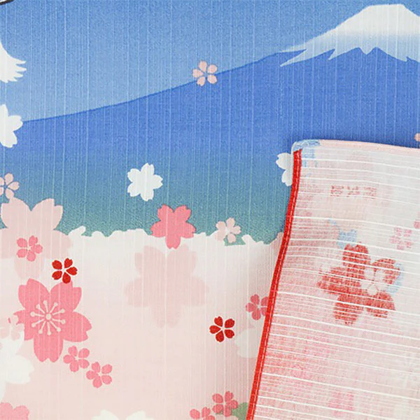 Furoshiki Kofu - Spring Five Story Pagoda Fuji, 50x50cm - Image 3