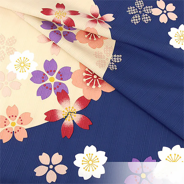 Furoshiki Kofu - Shizuka Sakura, 90x90cm - Image 2