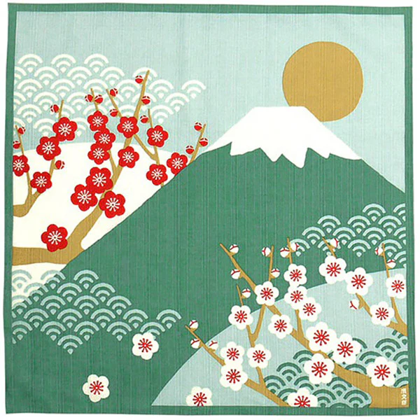 Furoshiki Kofu - Umemi Fuji, 50x50cm