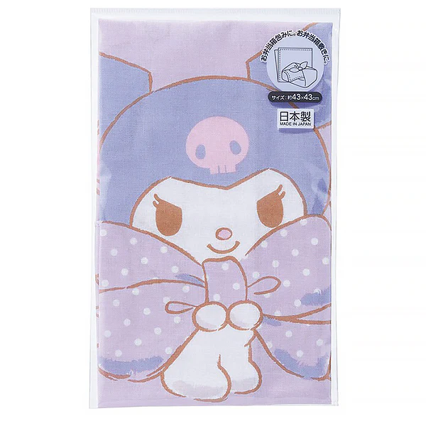 Furoshiki Kuromi, 43x43cm - Sanrio Official - Image 2