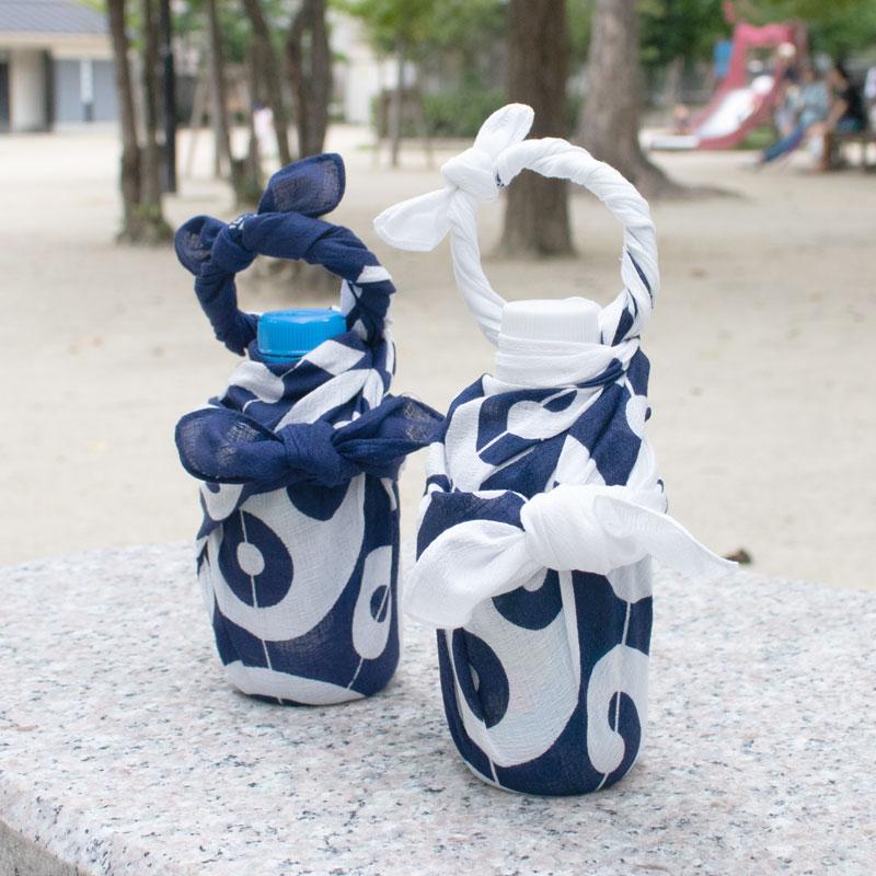 Furoshiki PPP Karakusa Blanc, 50x50cm